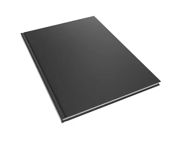Album closed size A4 3D model