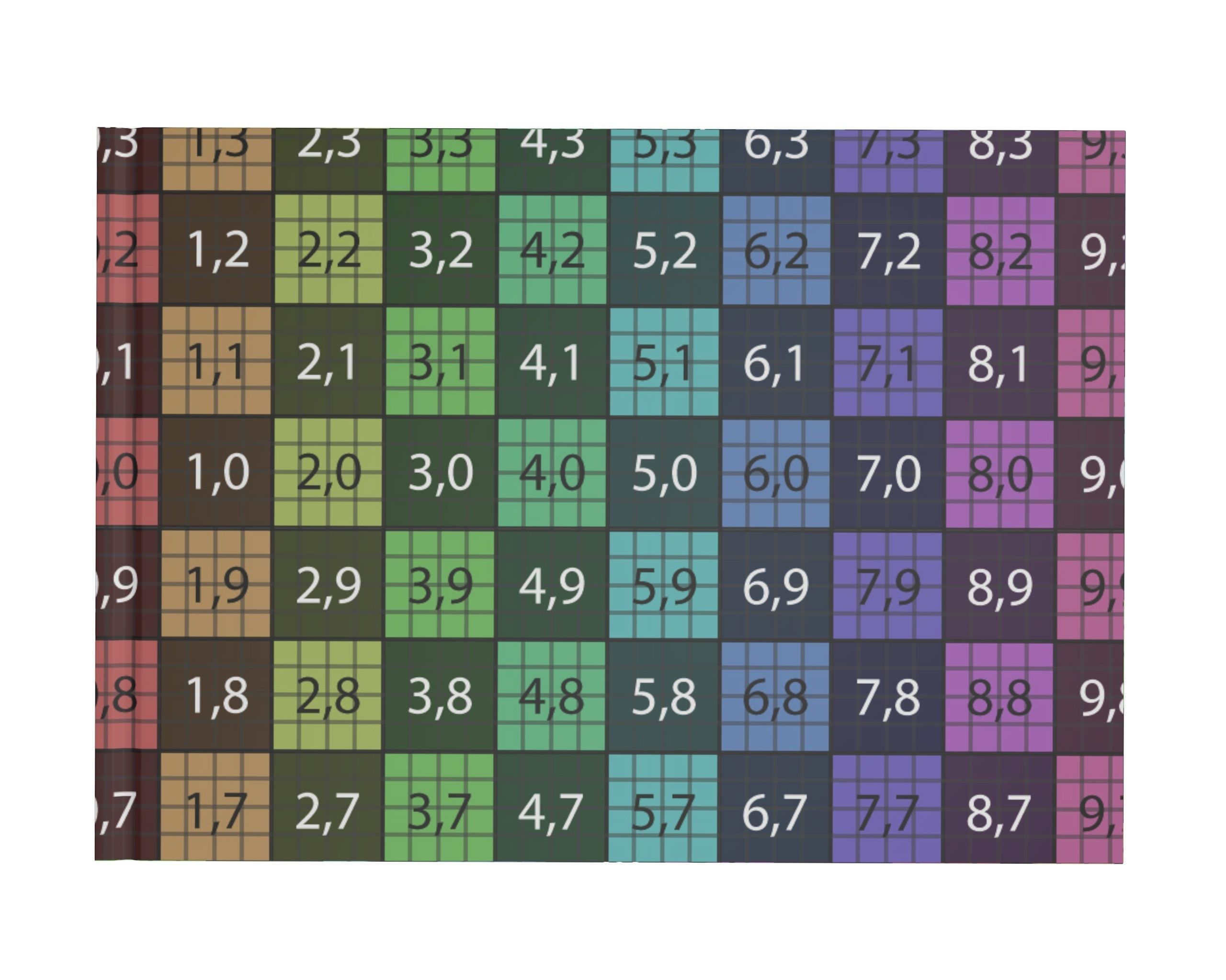 Album closed size A5 3D model_11