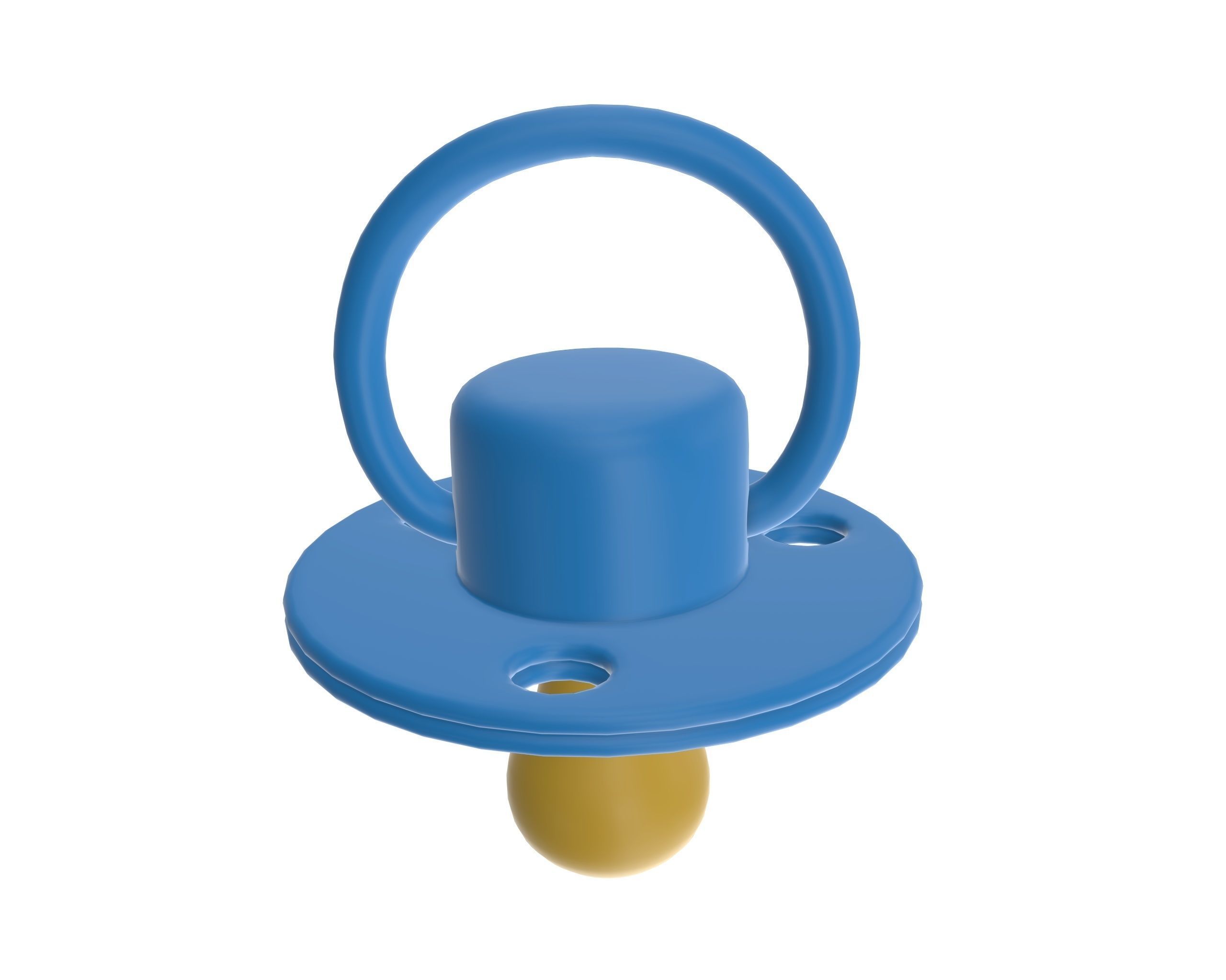 Babys dummy 3D model_2
