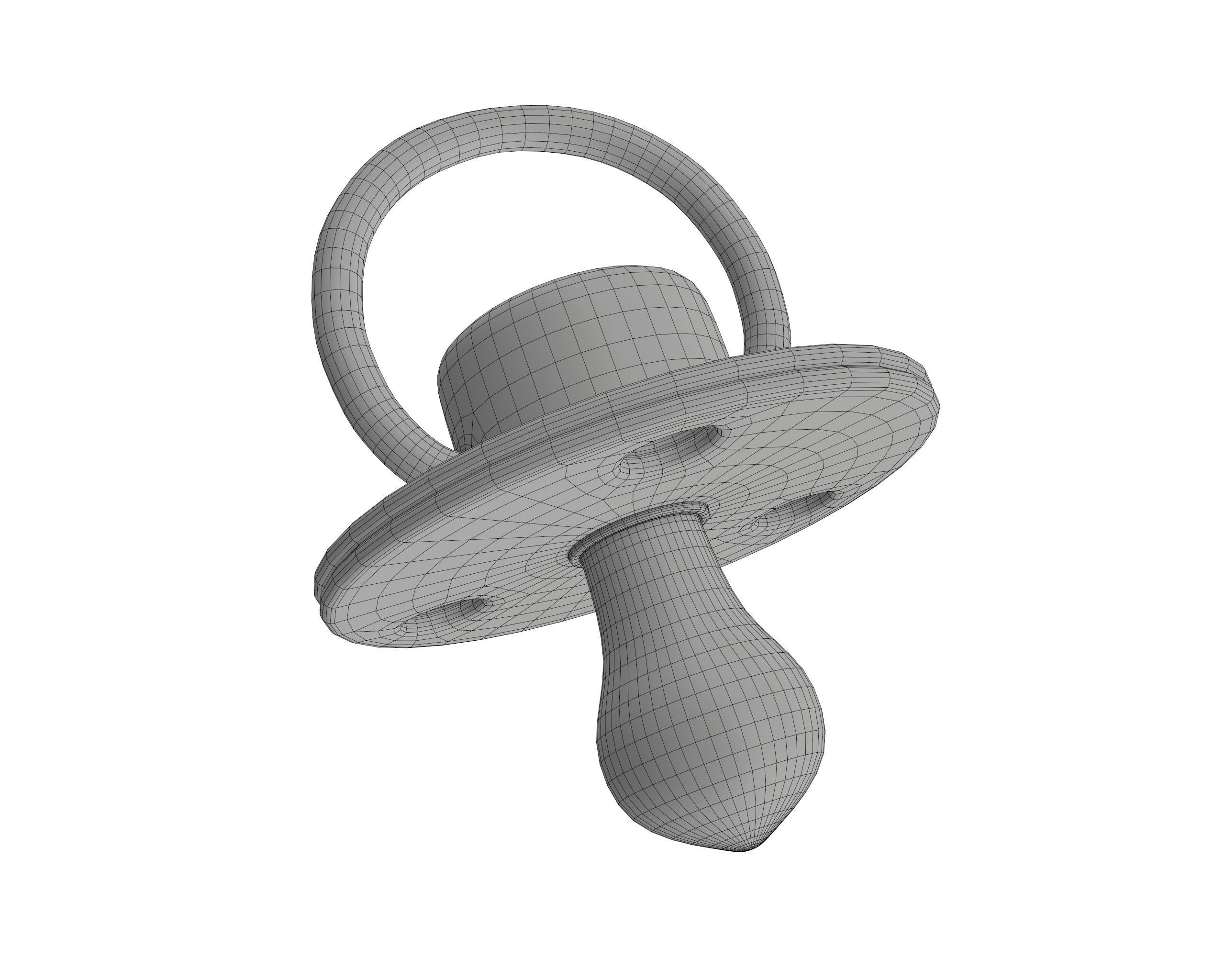 Babys dummy 3D model_5