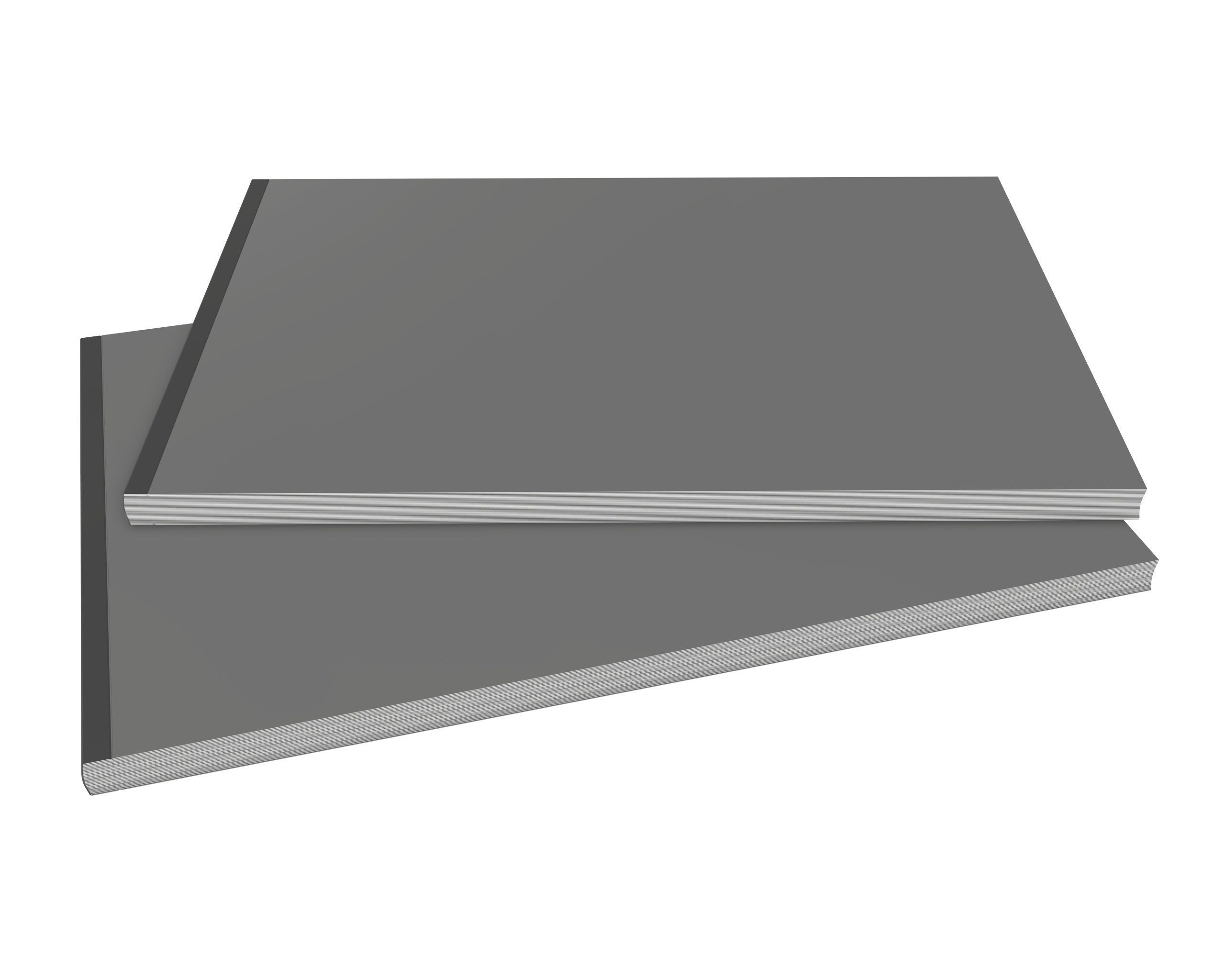 Brochure closed size A5 01 3D model_1