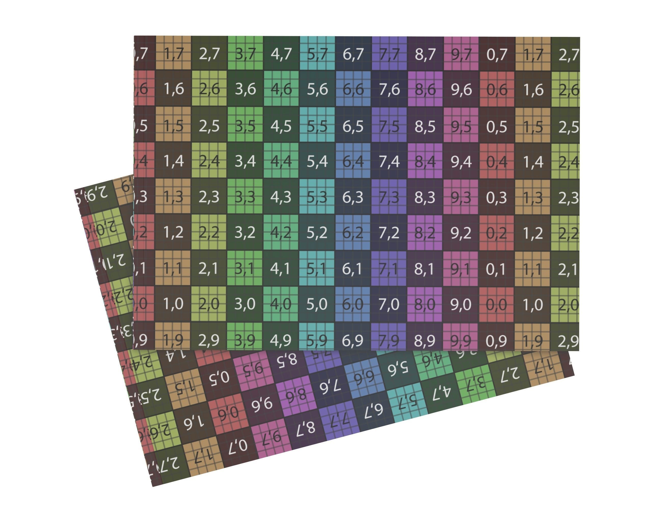 Brochure closed size A5 01 3D model_11