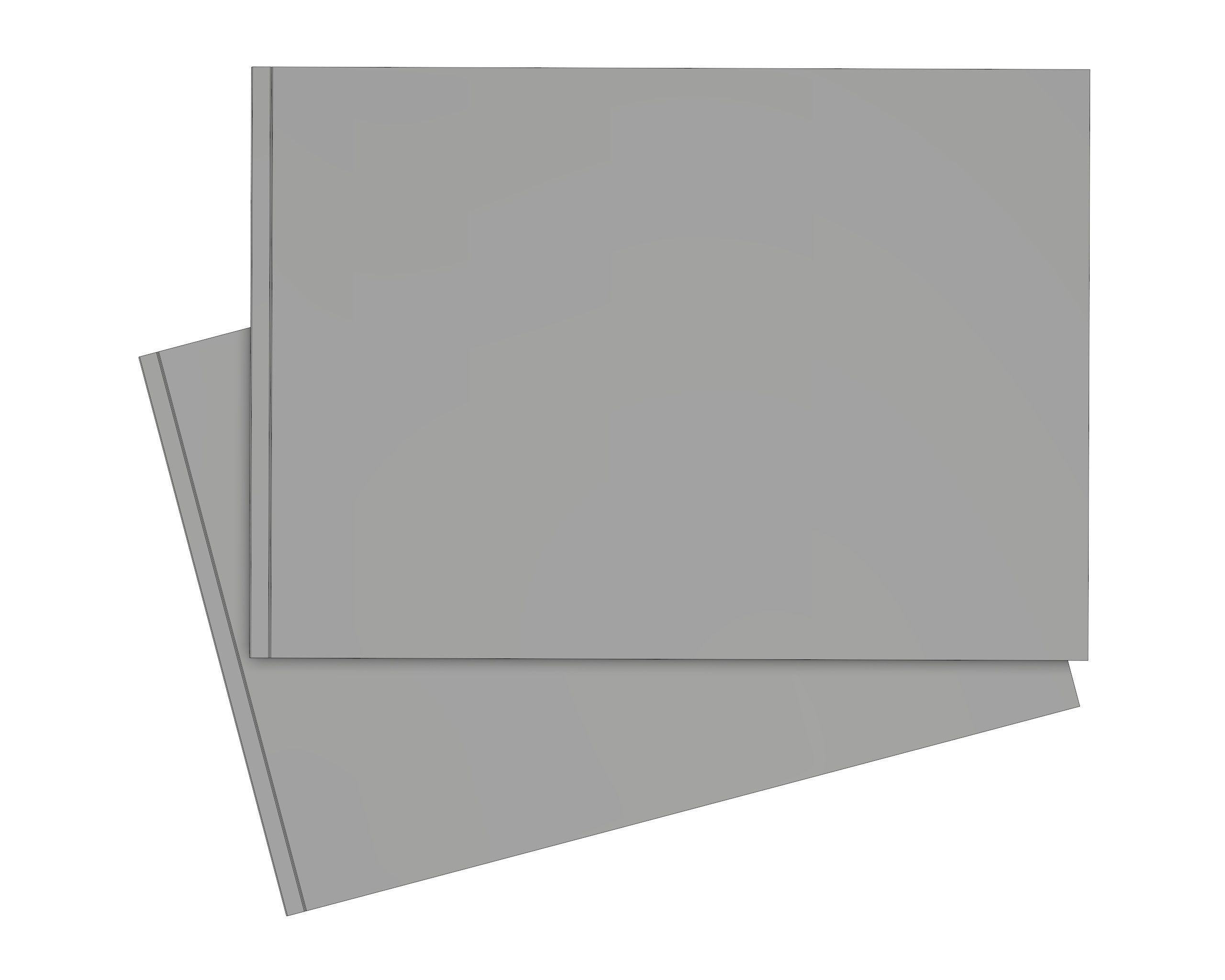 Brochure closed size A5 01 3D model_7