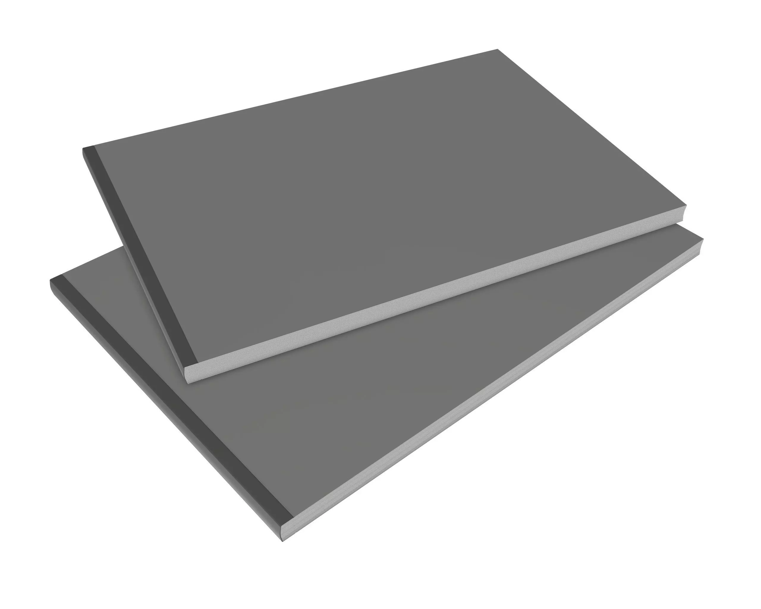 Brochure closed size A5 01 3D model_0