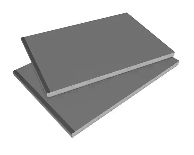 Brochure closed size A5 01 3D model