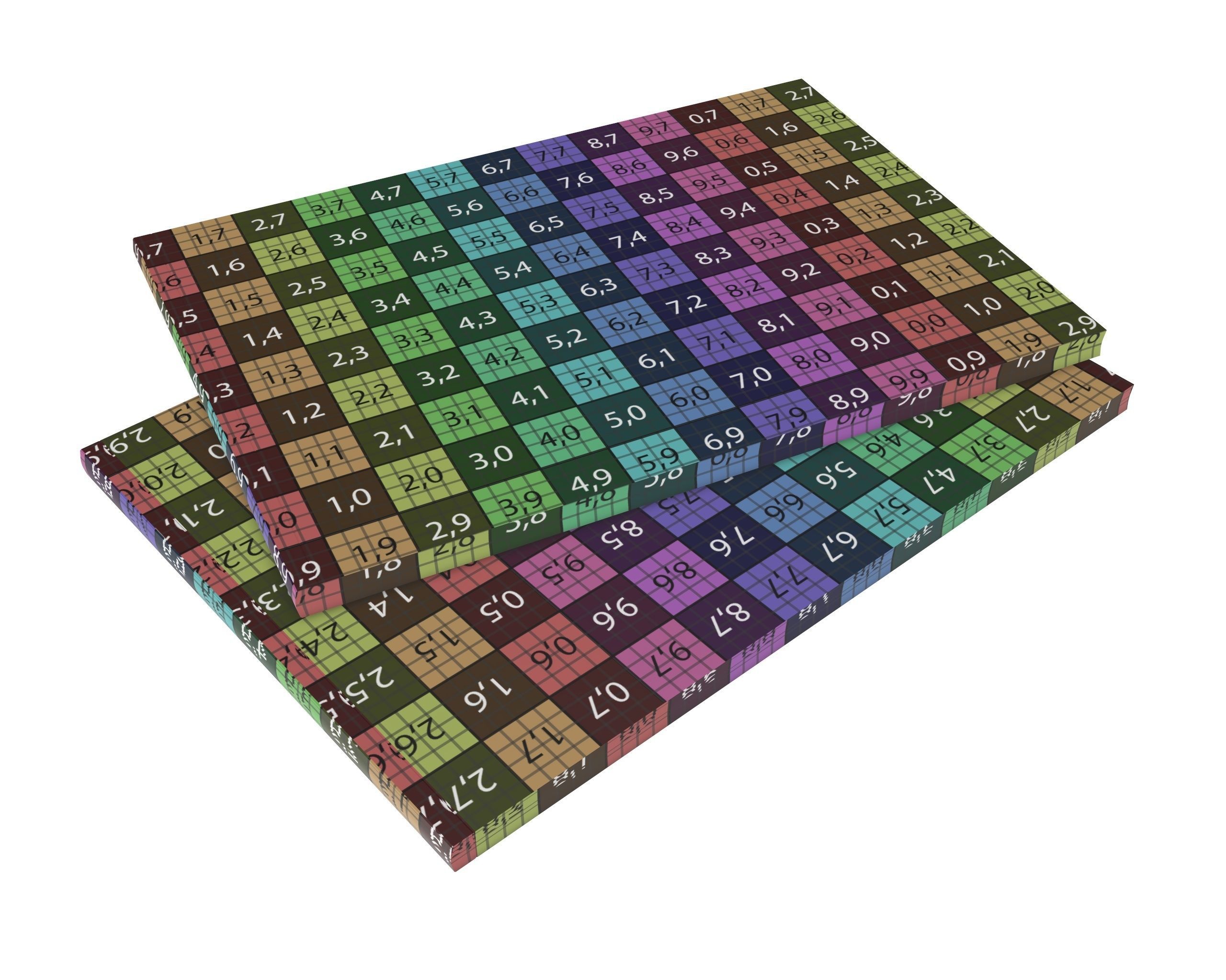 Brochure closed size A5 01 3D model_8