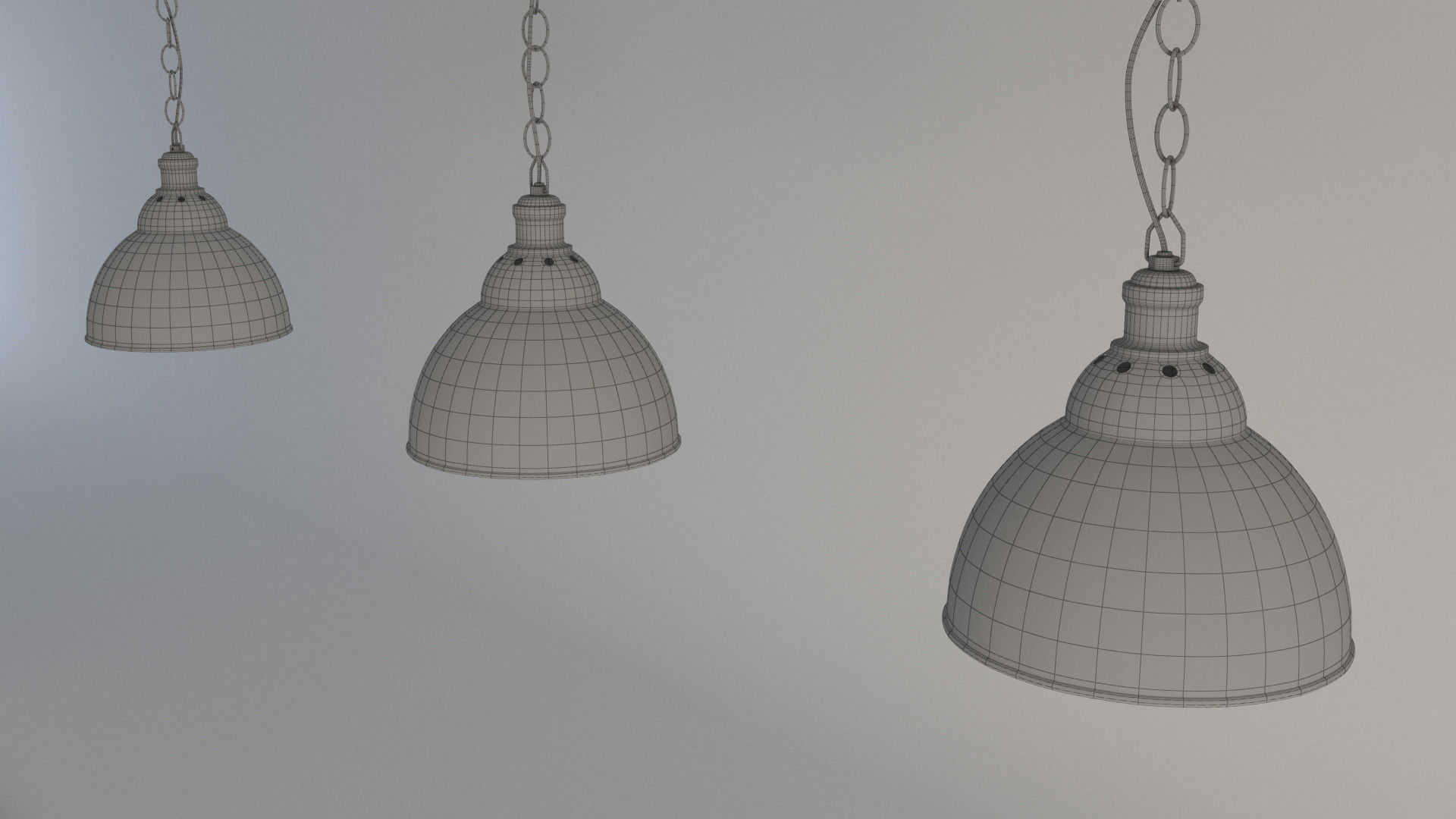 CEILING LAMP---Metal 3D model_5
