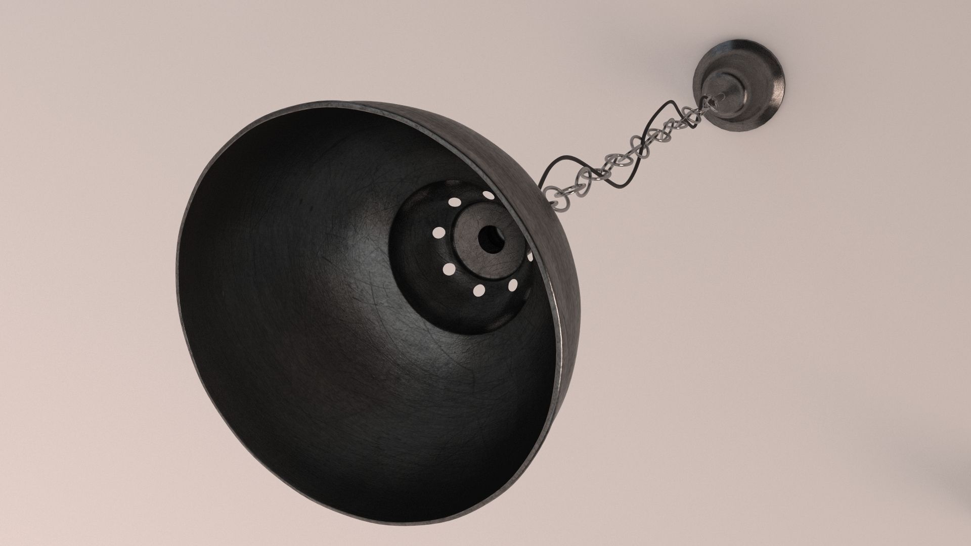 CEILING LAMP---Metal 3D model_3