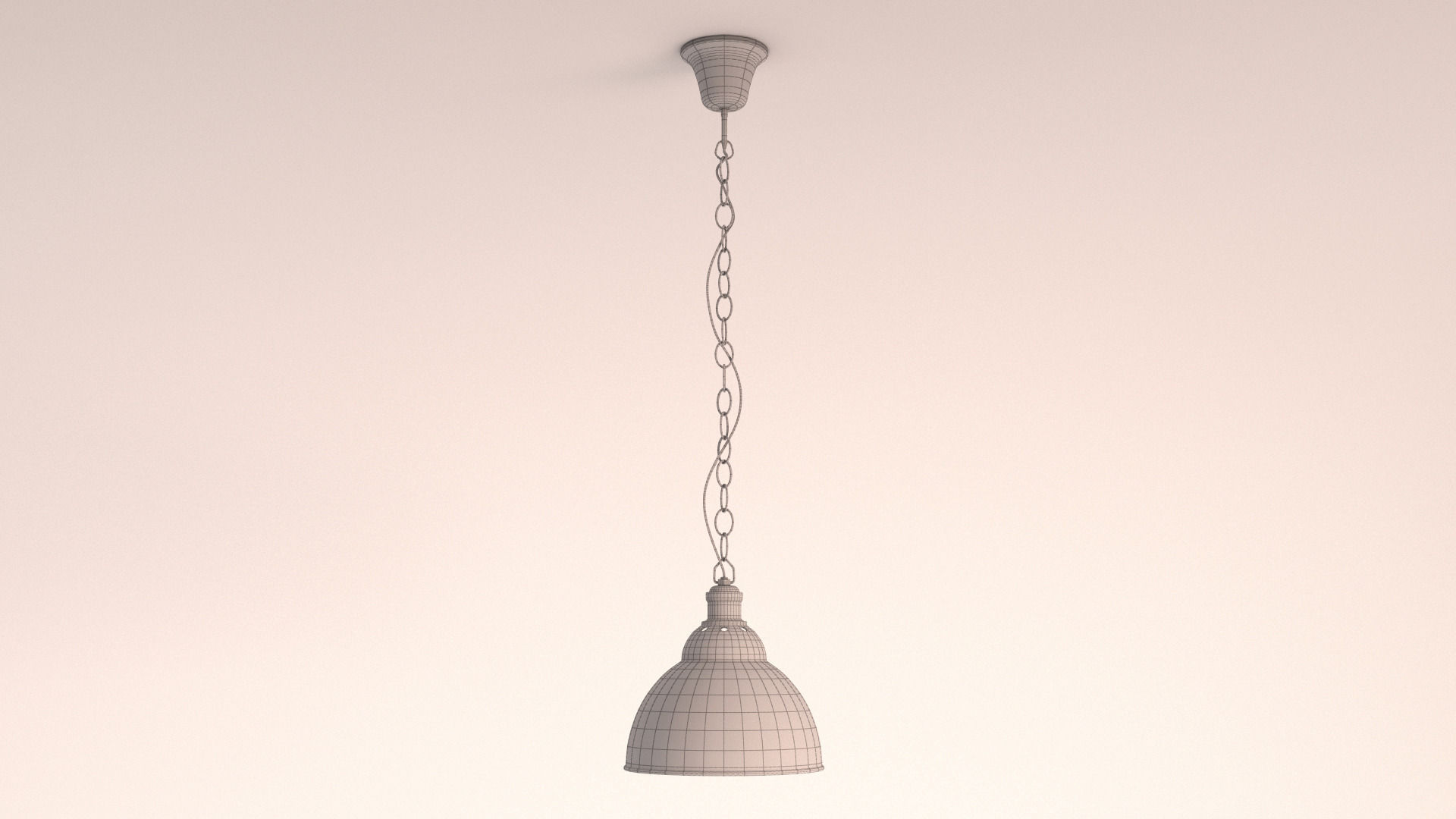 CEILING LAMP---Metal 3D model_1