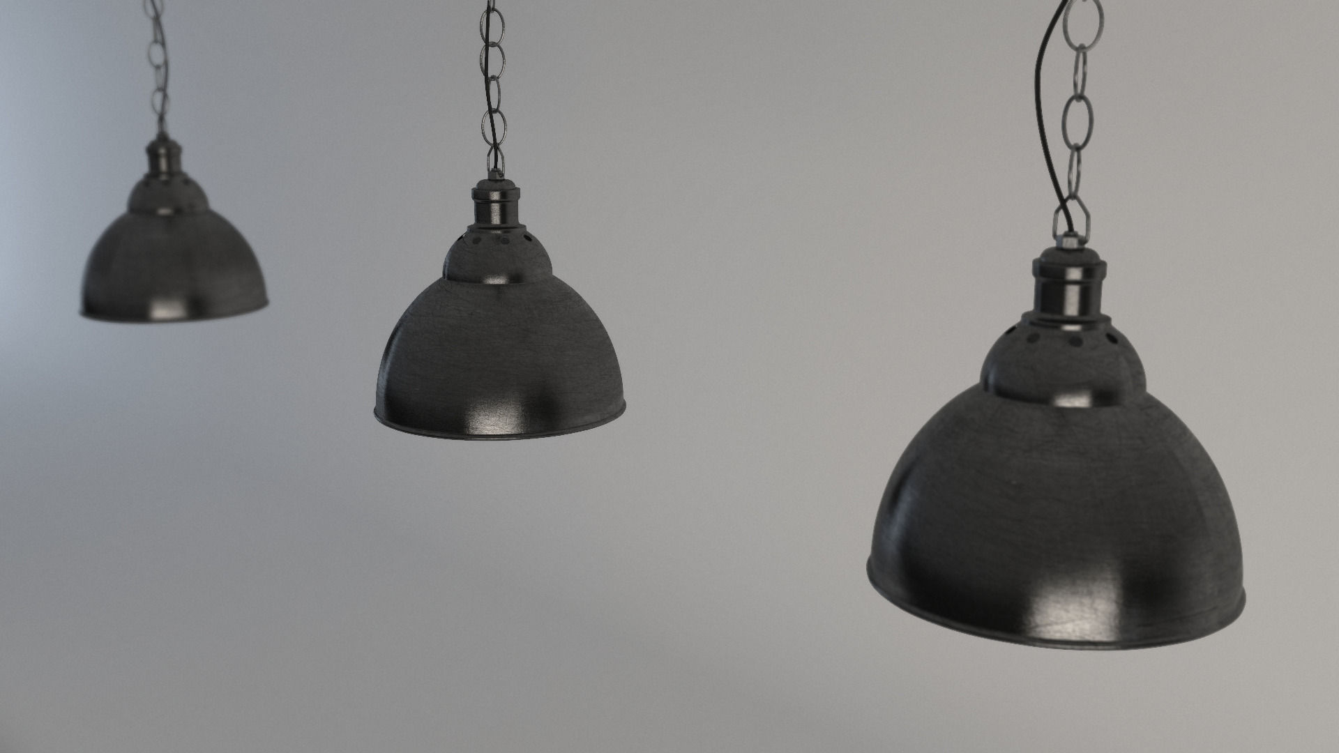 CEILING LAMP---Metal 3D model_4
