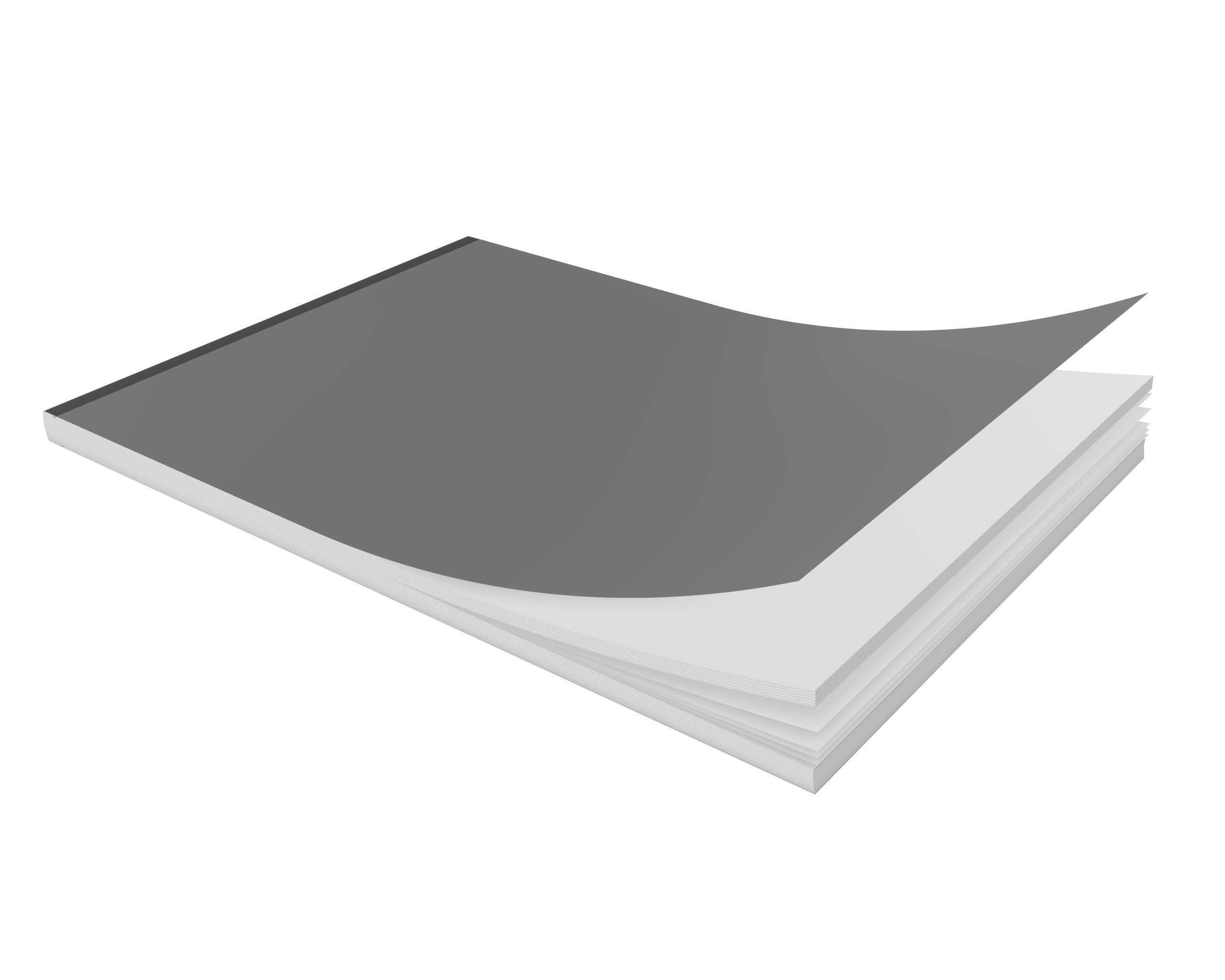 Brochure closed size A5 02 3D model_2