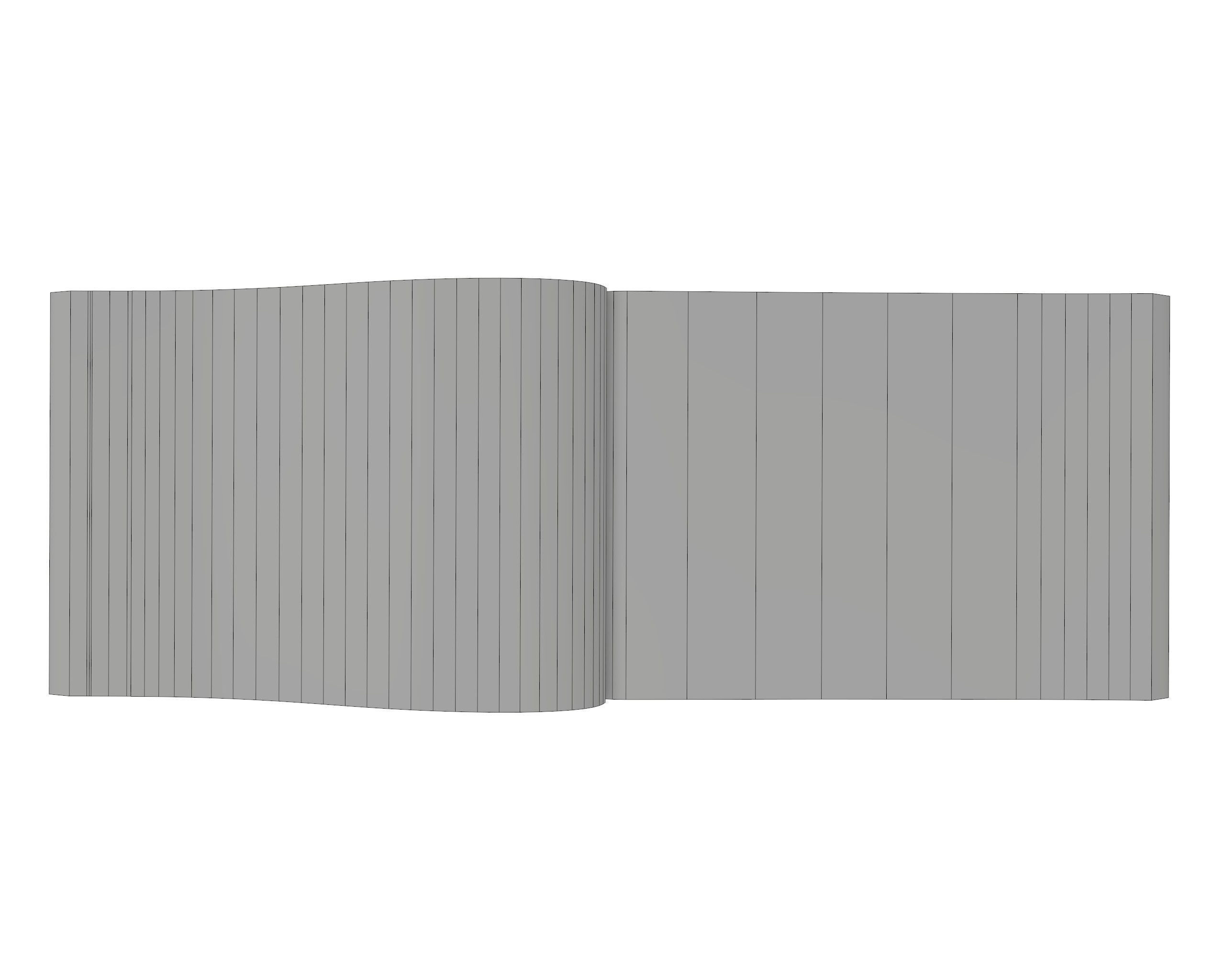 Brochure opened size A5 02 3D model_7