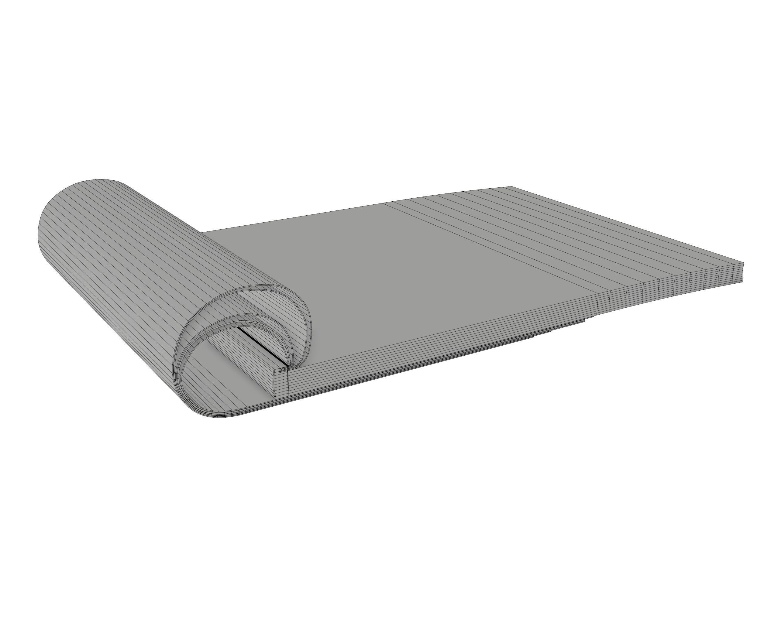 brochure opened size A5 03 3D model_6