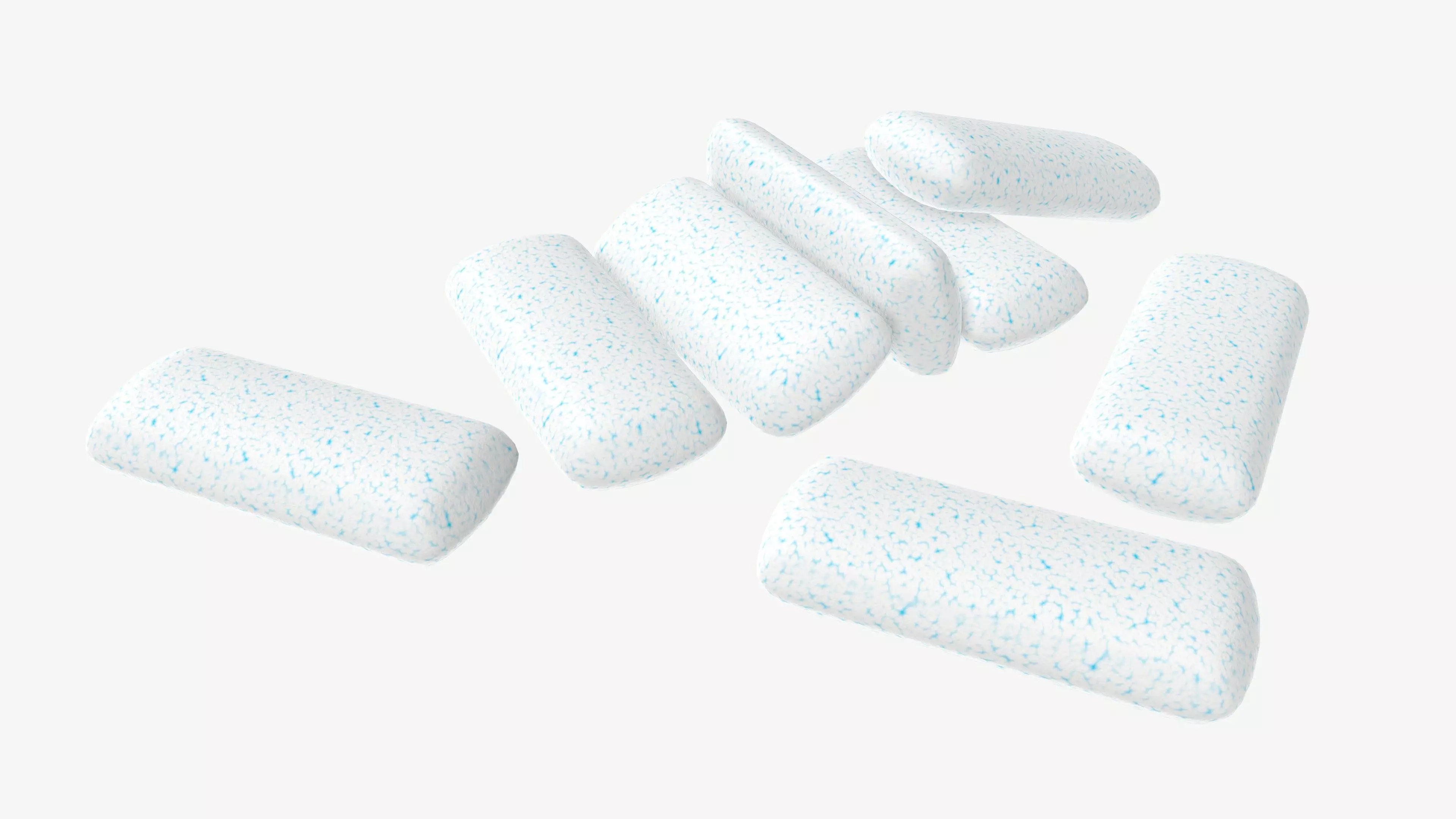 Chewing gum 03 3D model