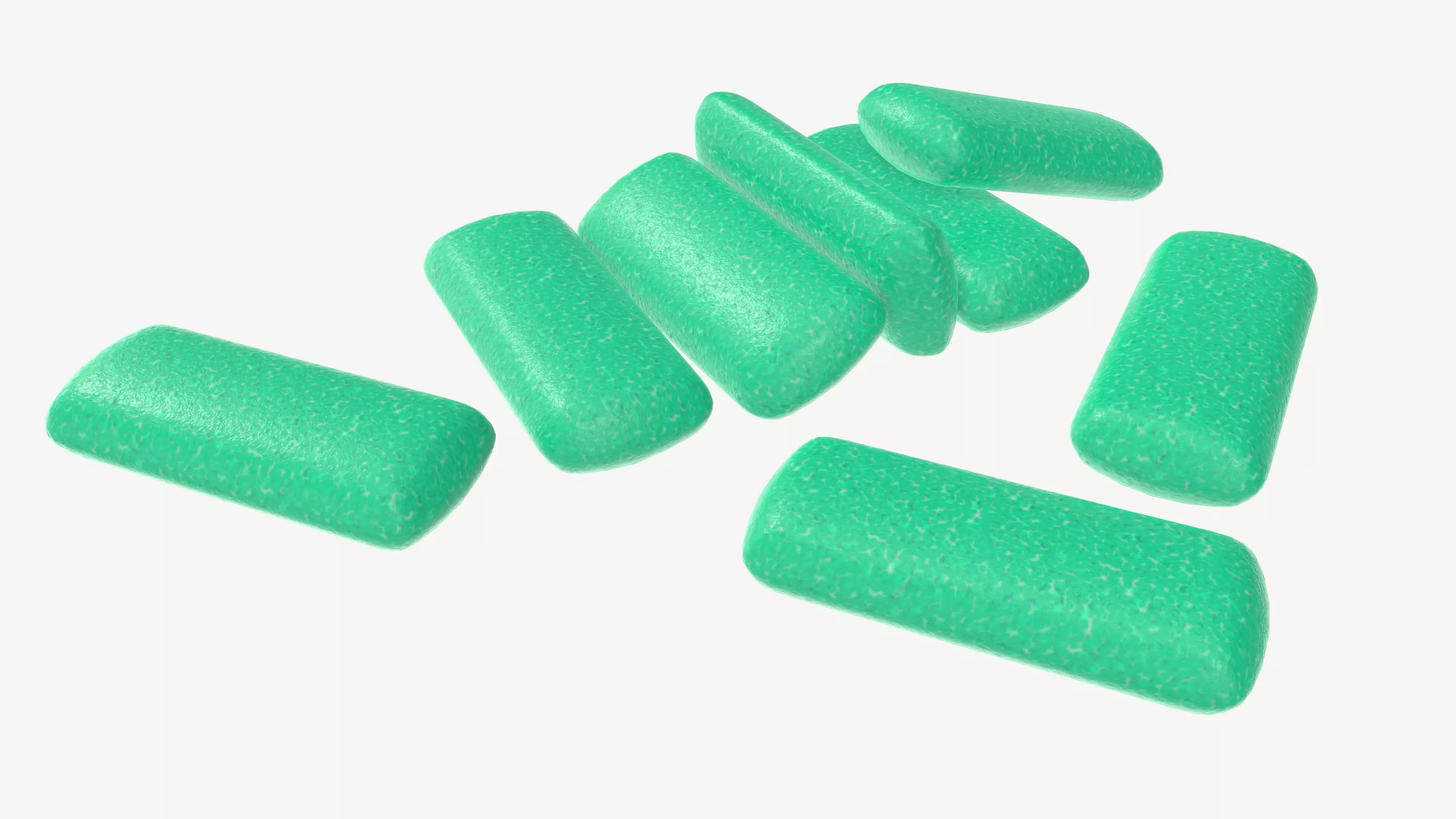 Chewing gum 04 3D model
