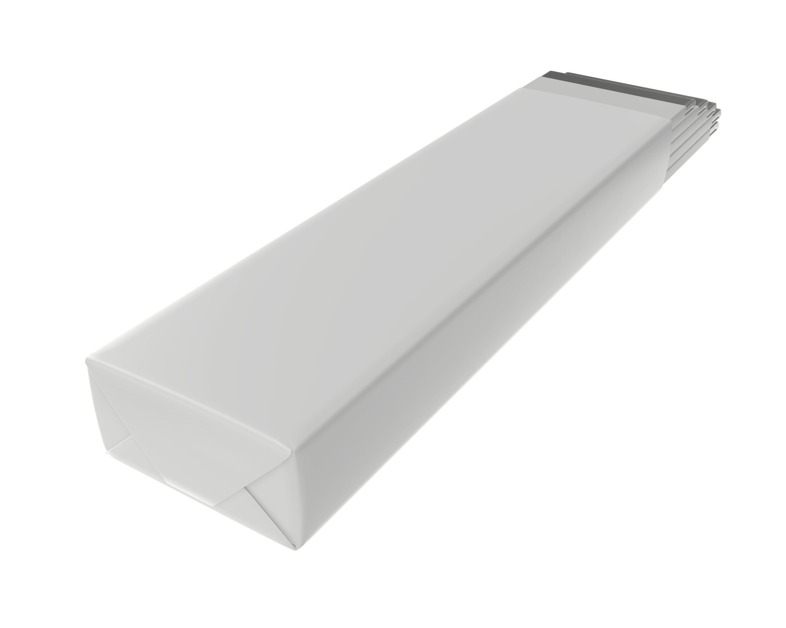 Chewing gum stick opened 02 3D model_2