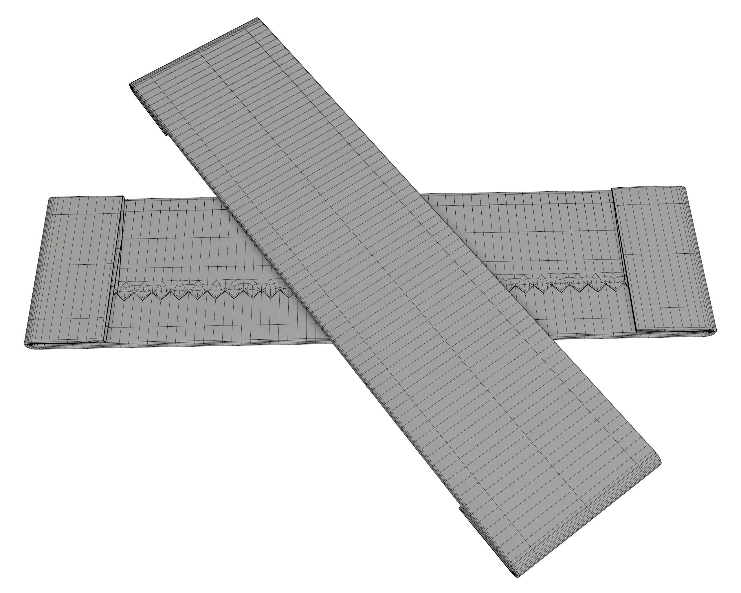 Chewing gum sticks 3D model_7