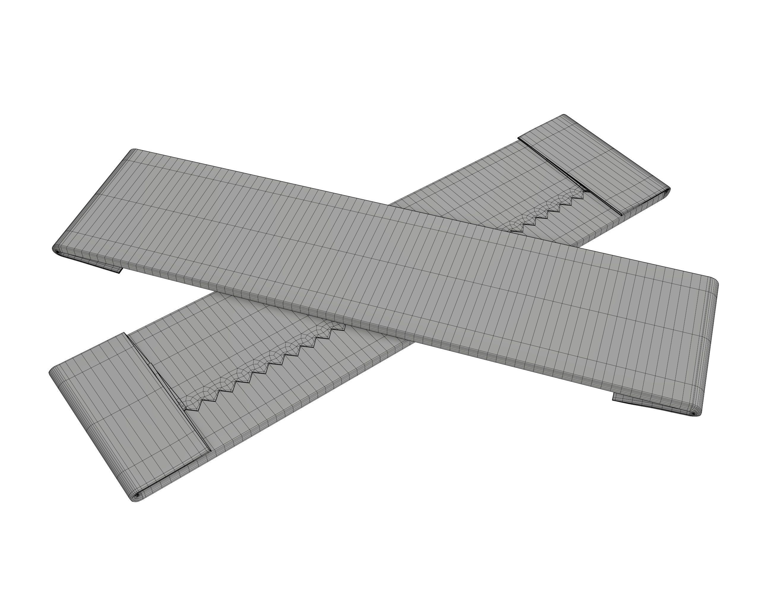 Chewing gum sticks 3D model_5