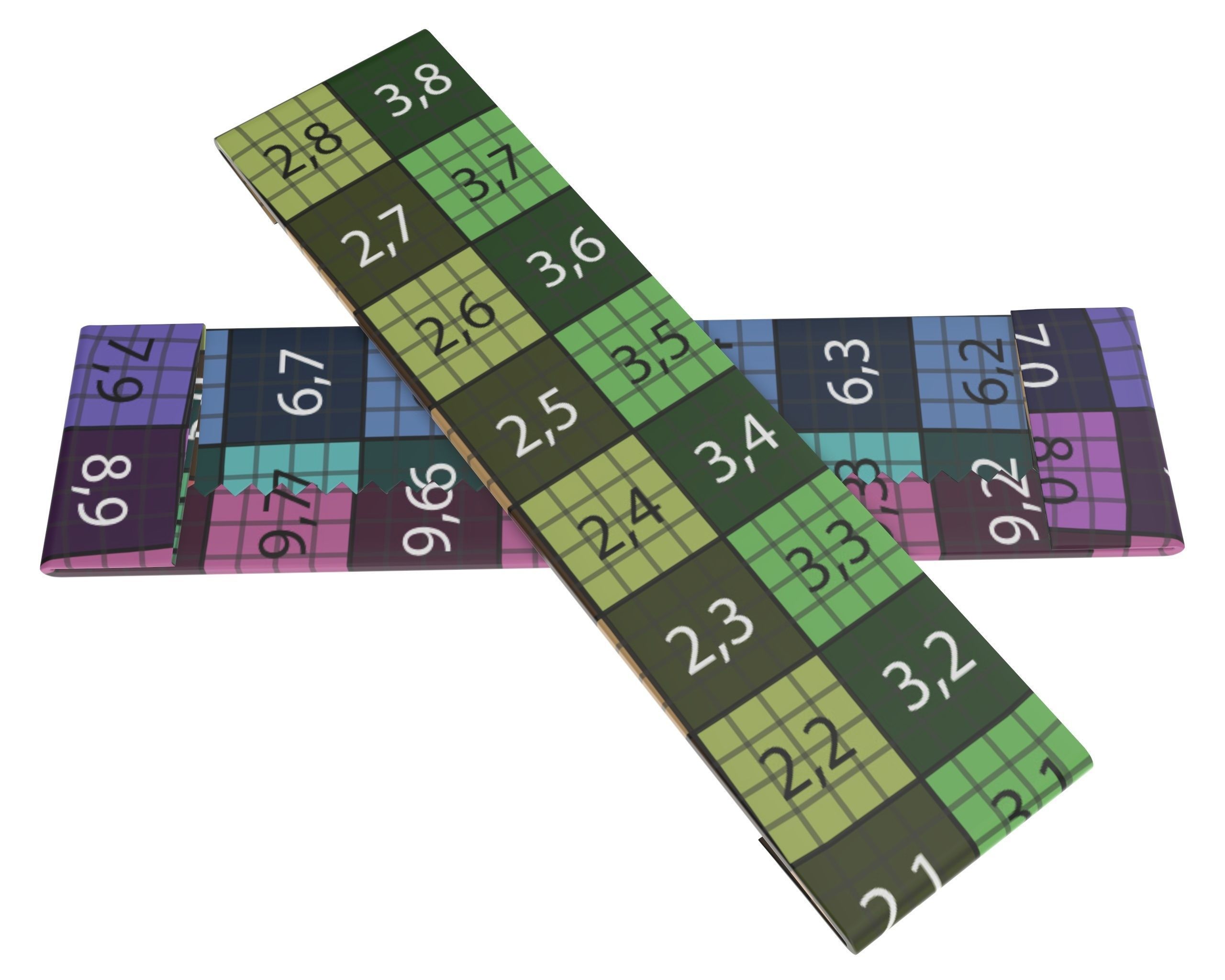 Chewing gum sticks 3D model_11