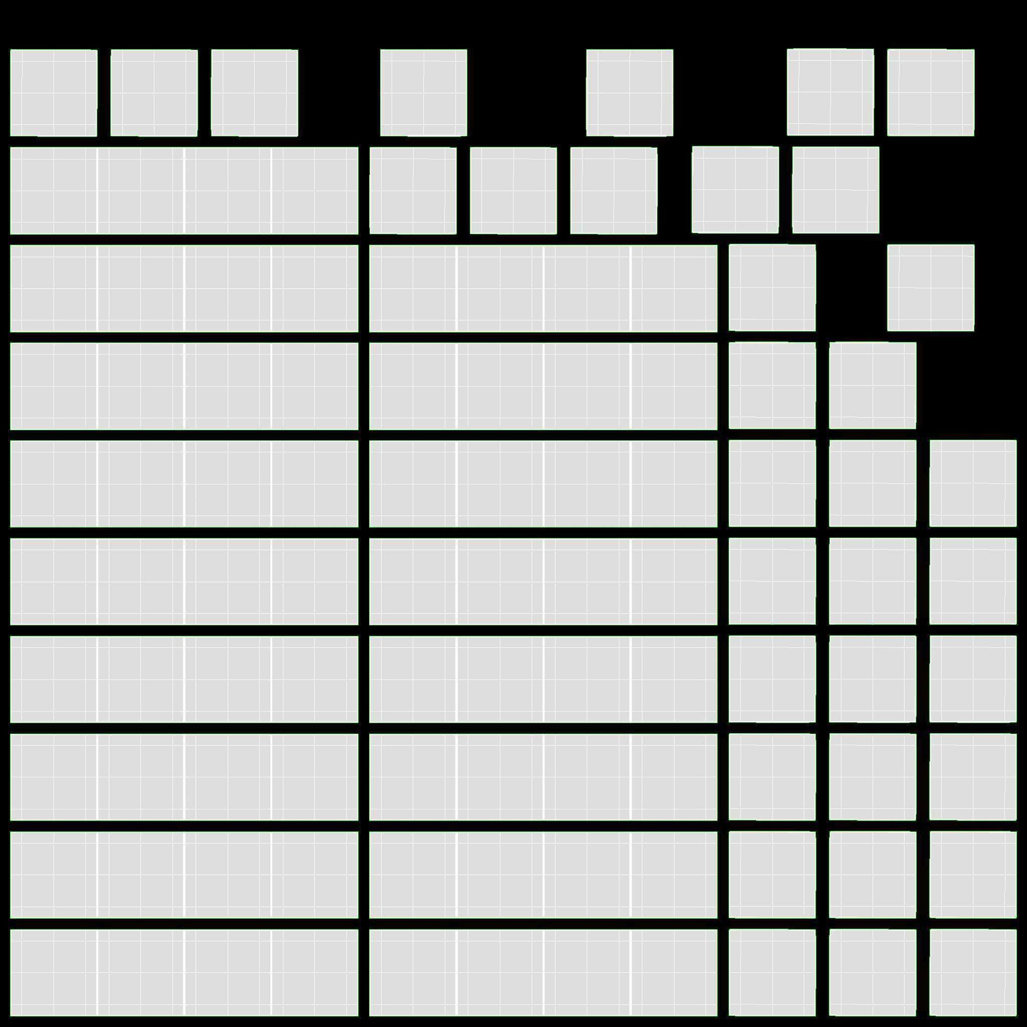 Colored cubes 3D model_13