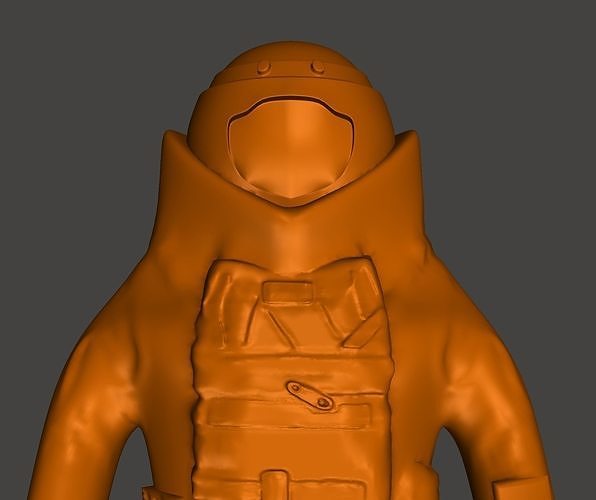 Explosive Ordnance Disposal  team figure 3D print model
