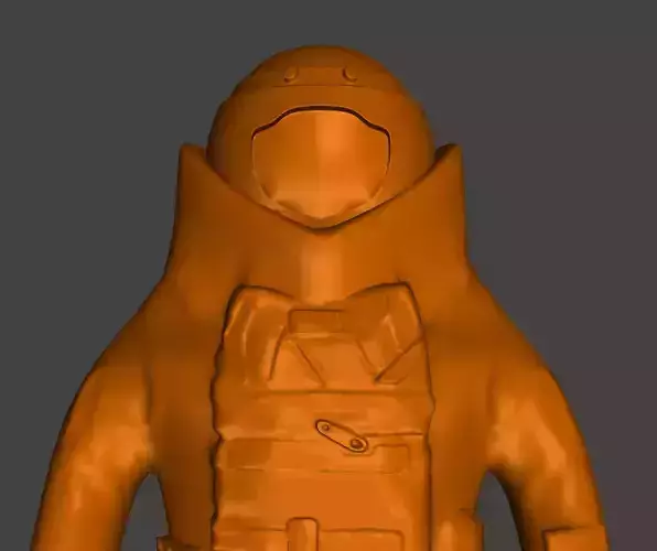 Explosive Ordnance Disposal  team figure 3D print model
