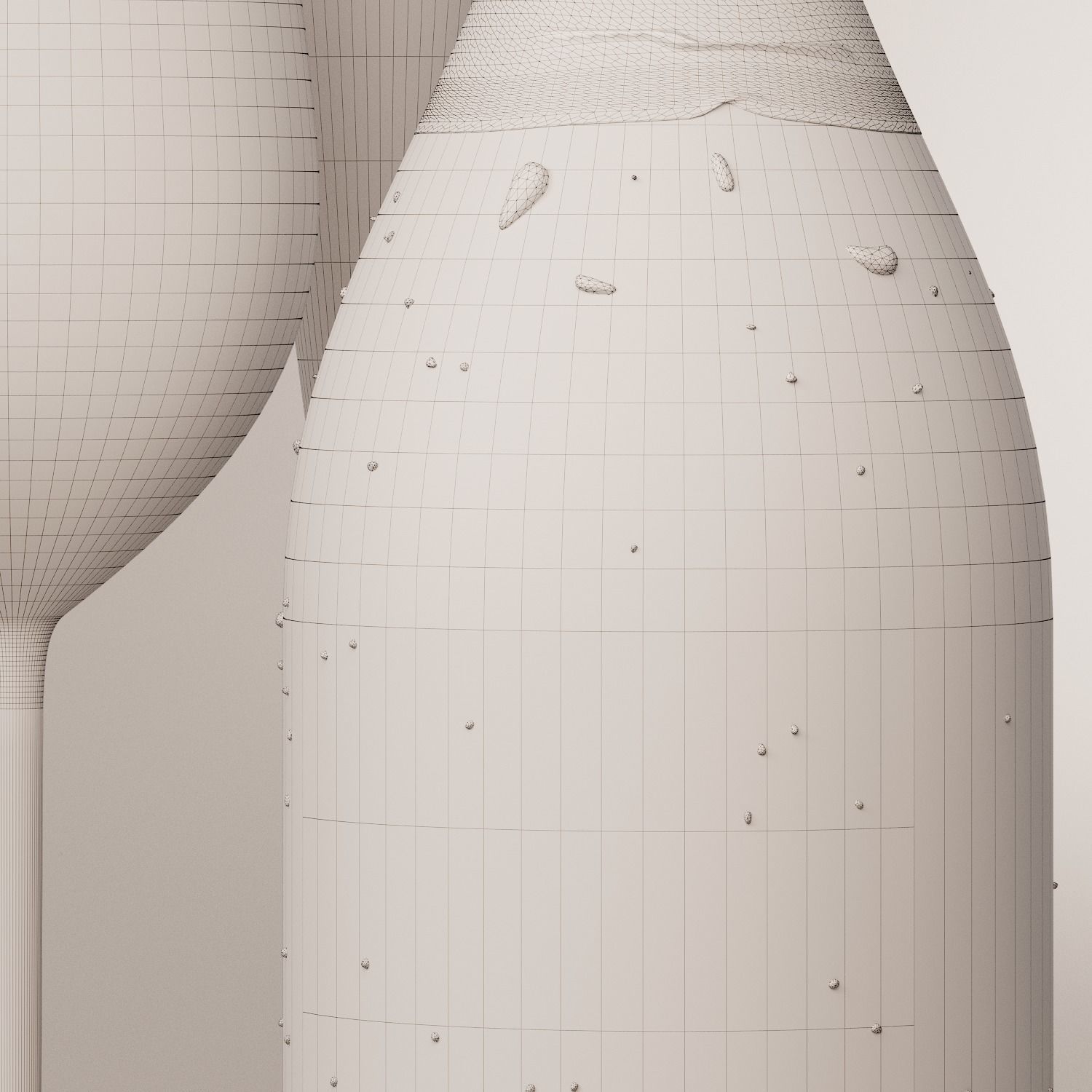 Dom Perignon Set 3D model_9