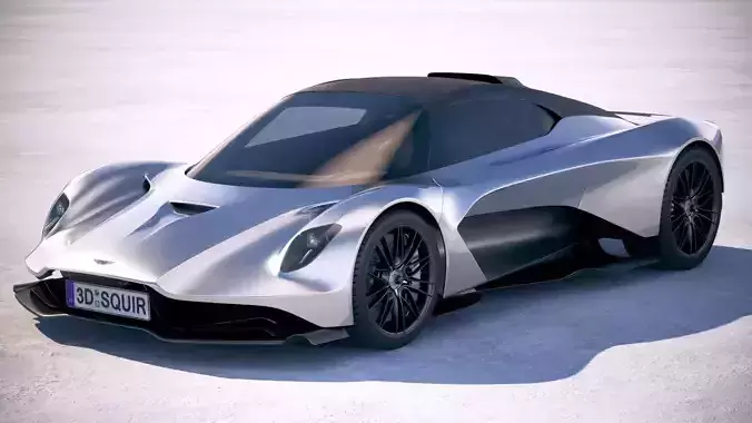 Aston Martin Valhalla 2020 3D model