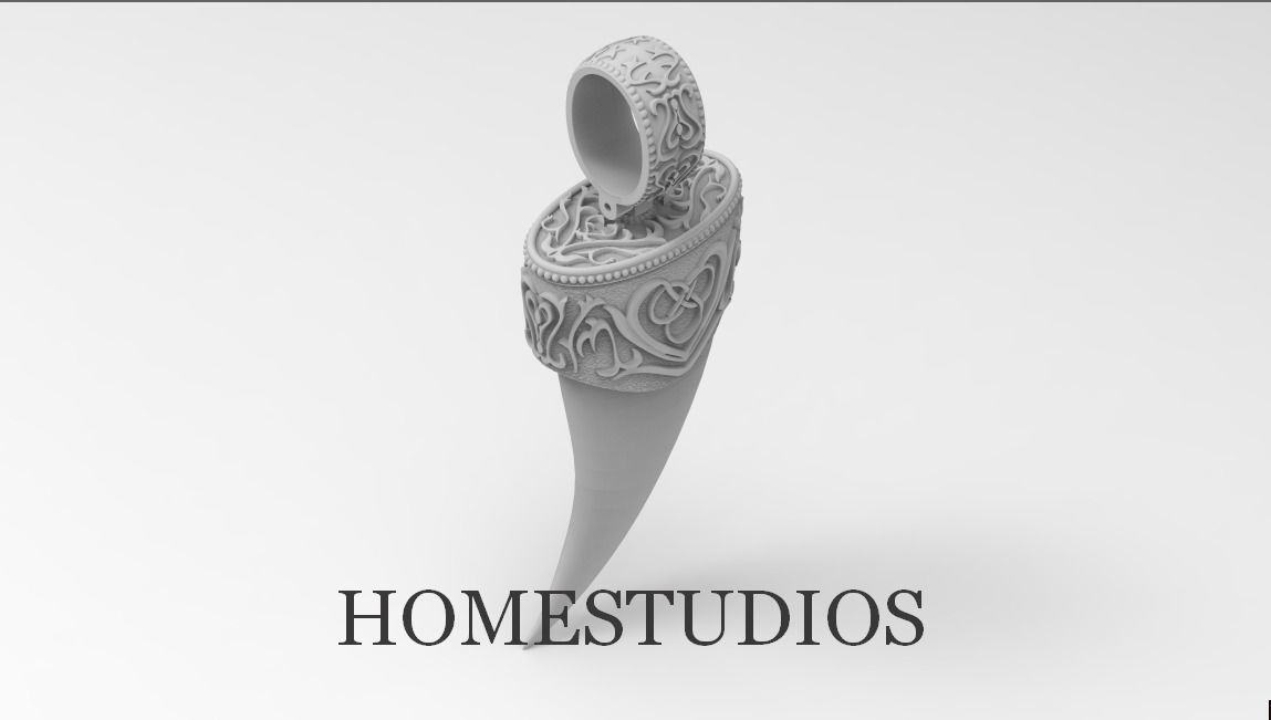 PENDANT TIP FOR CLOW OR FANG 3D print model_0