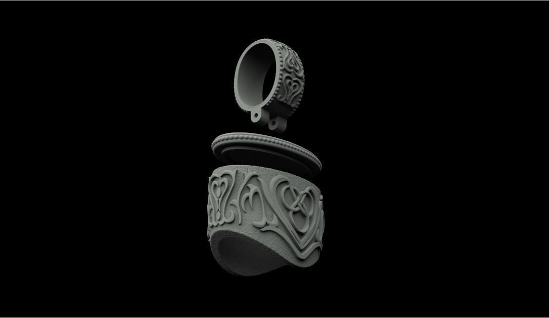 PENDANT TIP FOR CLOW OR FANG 3D print model_12