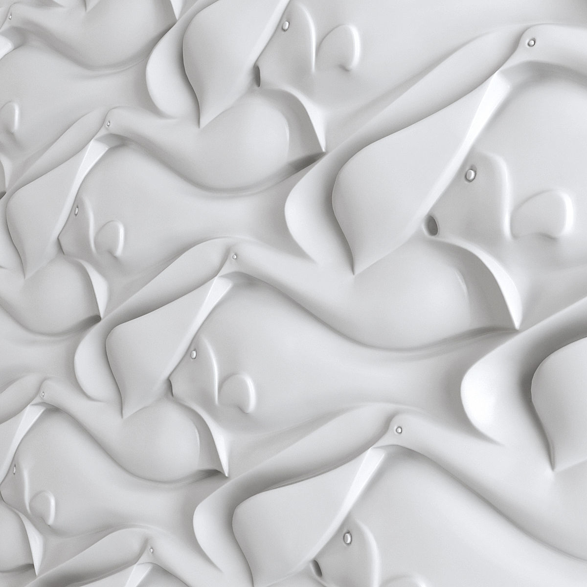 Decorative Panel 3D model_6