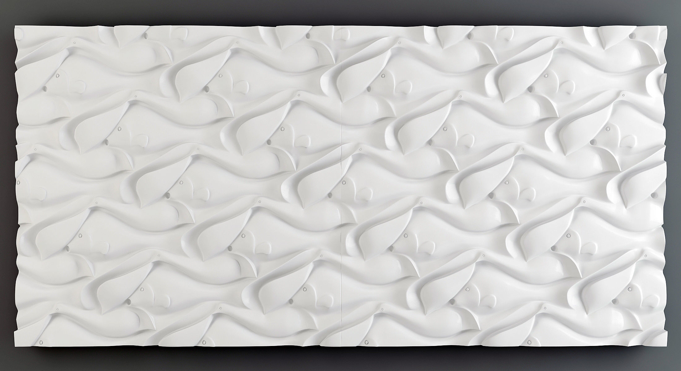 Decorative Panel 3D model_2