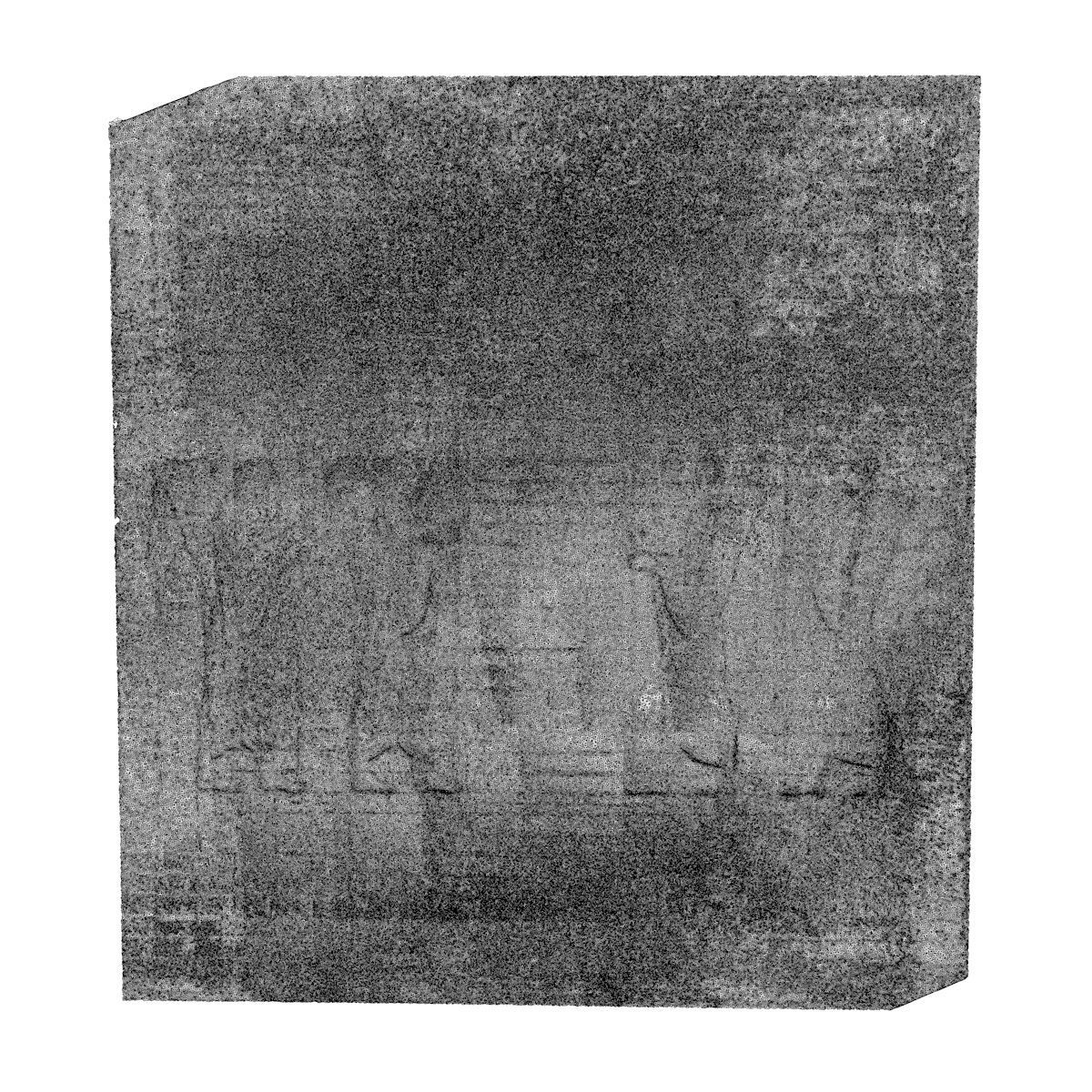 ASSYRIAN - FRIEZE OF ARCHERS STONEWALL 4 ARCHERS 3D model_17