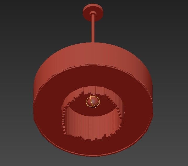 Metropolitan Crystal Cascade LED Chandelier 3D model_3