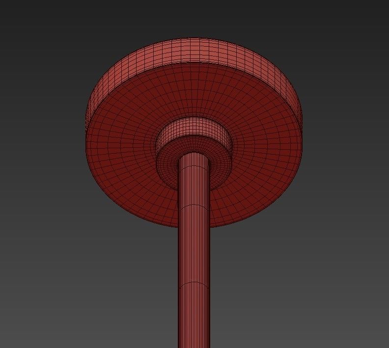 Metropolitan Crystal Cascade LED Chandelier 3D model_4