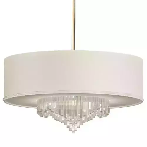 Metropolitan Crystal Cascade LED Chandelier