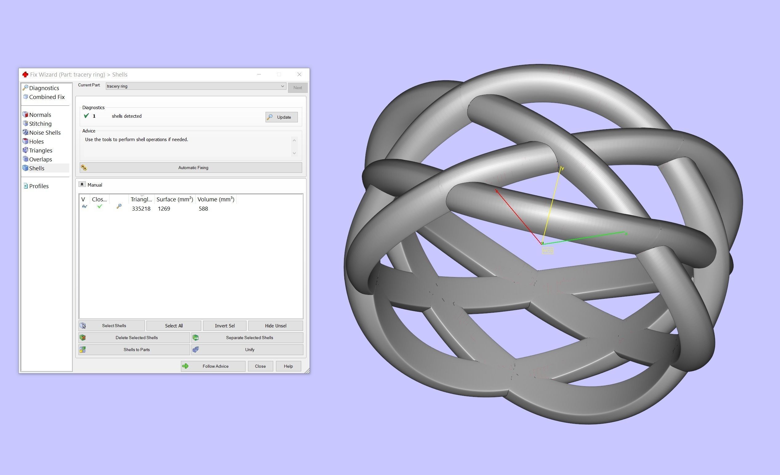 braided pattern ring 3D print model_5