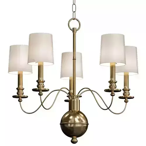 Hudson Valley Cohasset 5 Lt Chandelier