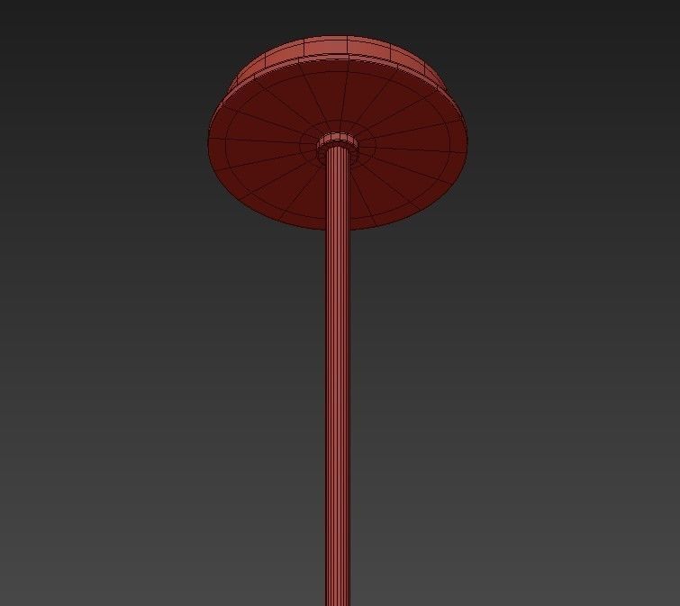 Flake Chandelier 3D model_3