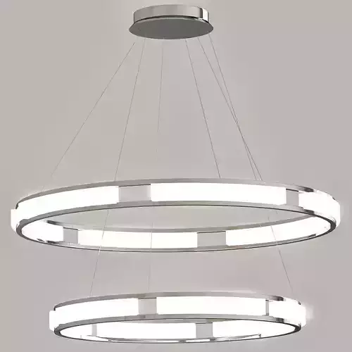 Chandelier circular led pendant light