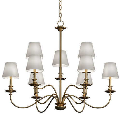 Hudson Valley Menlo Park 6 Light Chandelier 3D model