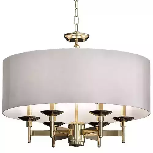 Currey and Company 9299 Bering 6 Light Chandelier