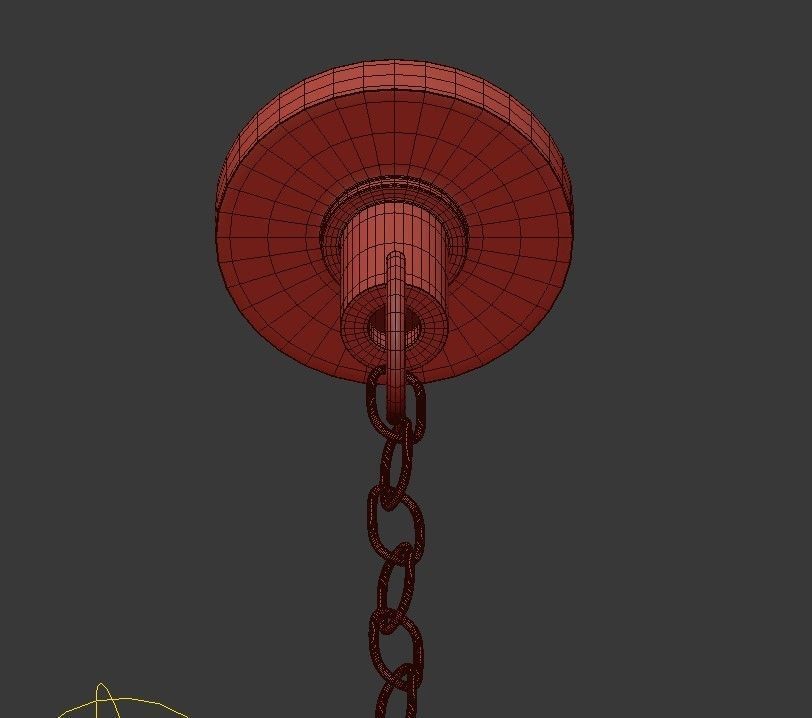 Sea Gull Lighting 15 Light Chandelier 3D model_7