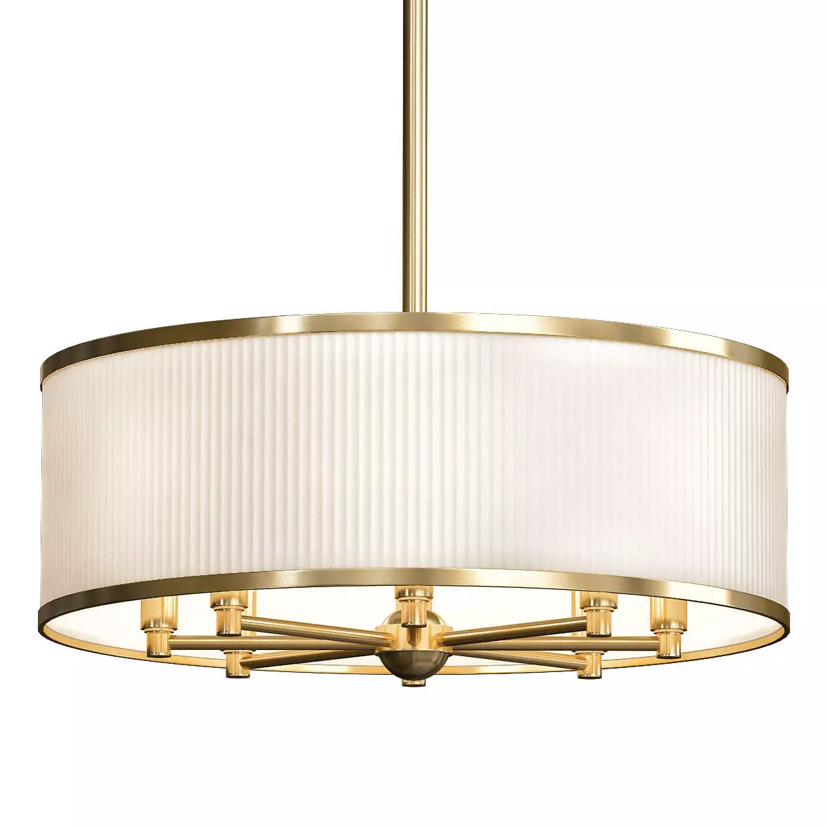 Hudson Valley Hastings 8 Light Chandelier 3D model_0