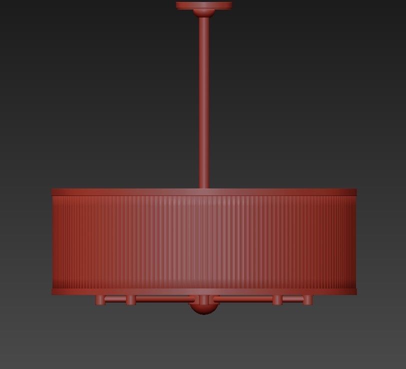 Hudson Valley Hastings 8 Light Chandelier 3D model_2