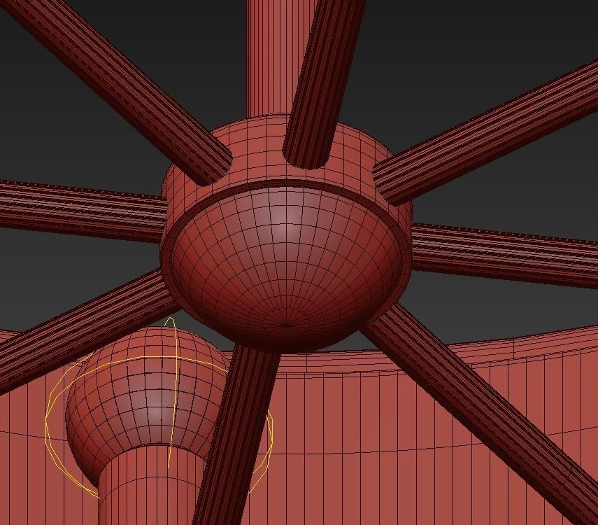 Hudson Valley Hastings 8 Light Chandelier 3D model_6