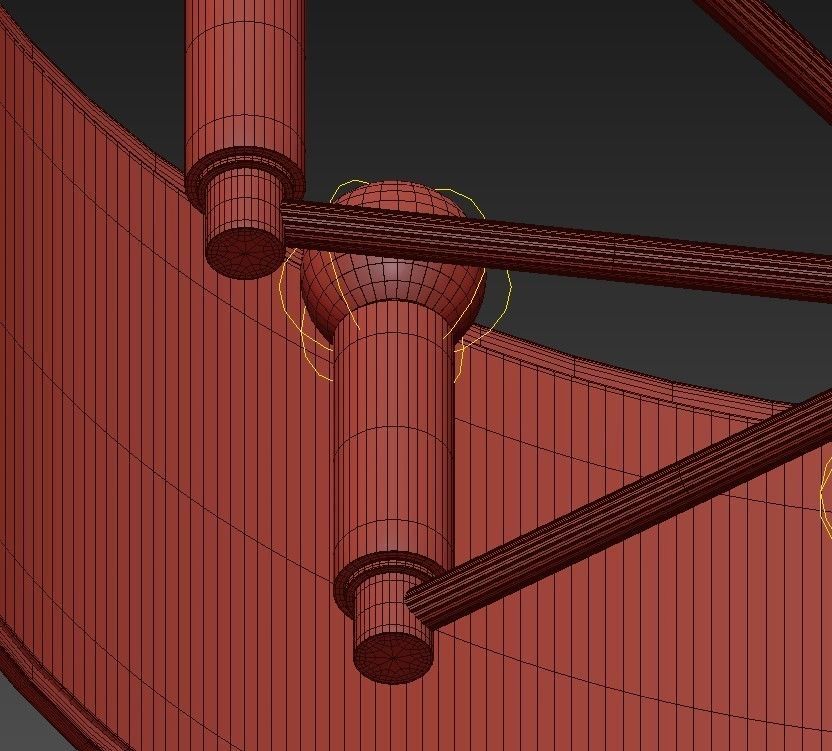 Hudson Valley Hastings 8 Light Chandelier 3D model_5