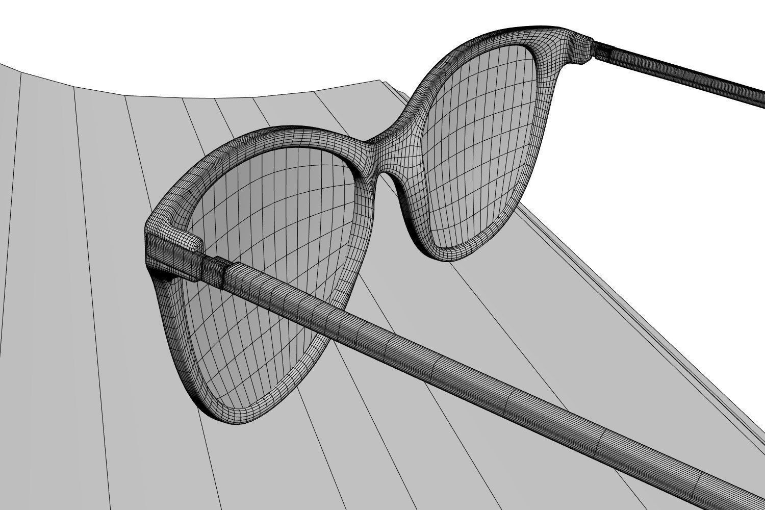 A magazine next to cup of coffee 3D model_5