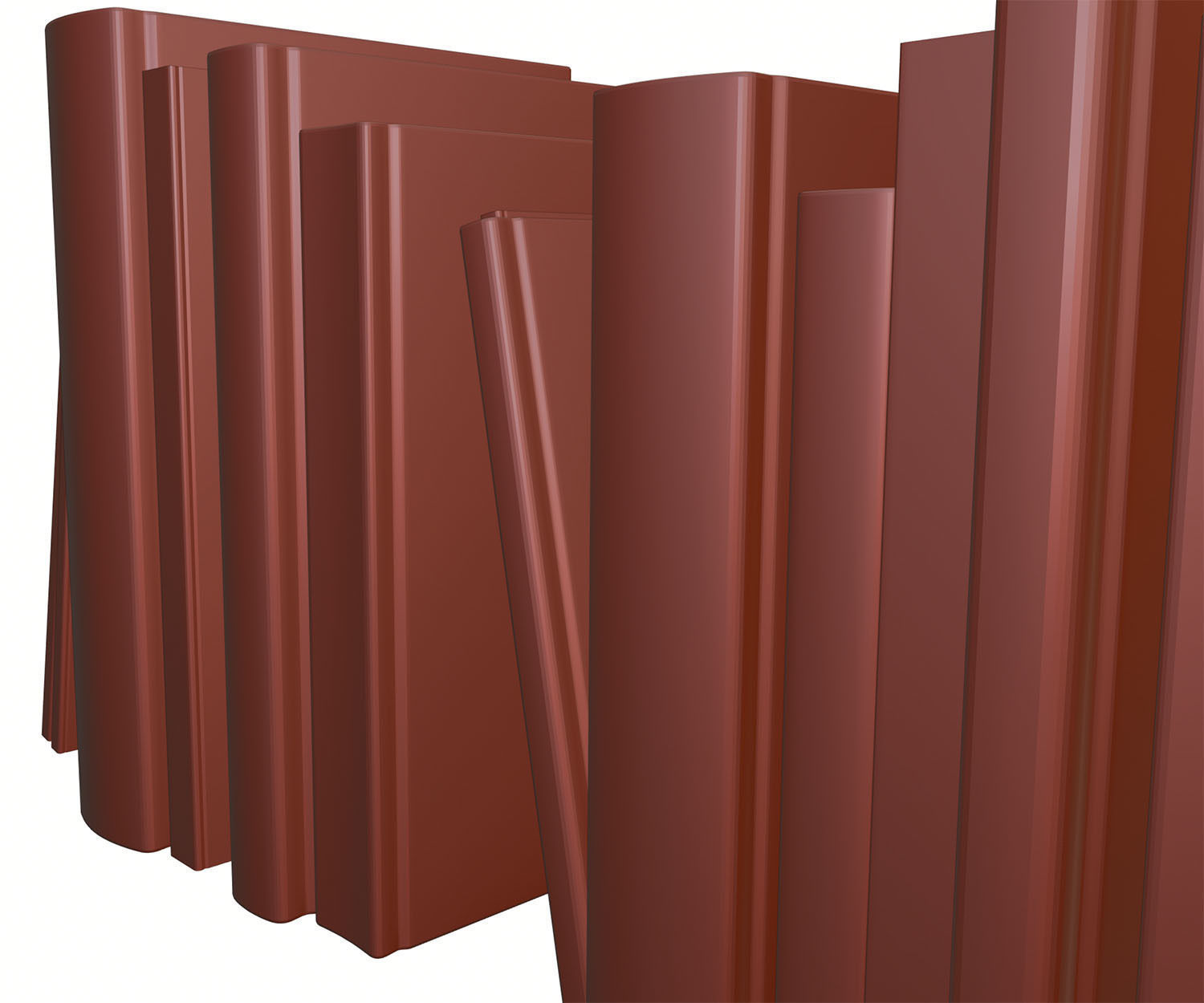 A group of fiction books 3D model_11