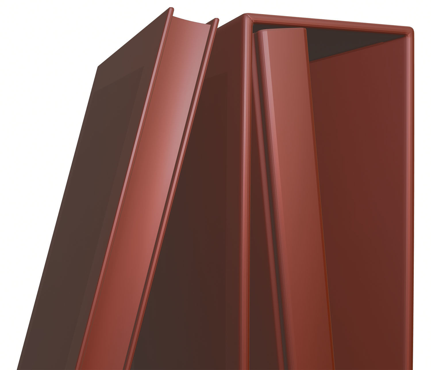 Standing and lying books 3D model_12